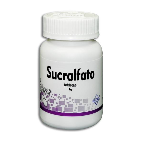 Sucralfato 1g 40 Tabletas Ultra Laboratorios