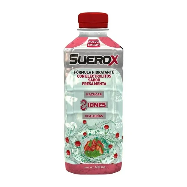 Suerox 0 Calorías Fresa Menta 630ml