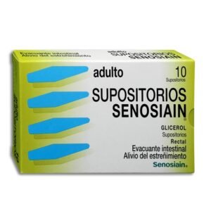 Supositorios Senosiain Adulto 10 Piezas