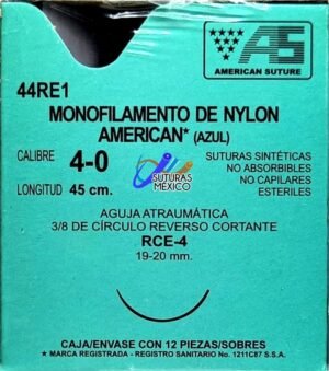 Sutura Nylon 4-0 American Sutura
