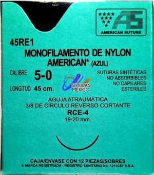 Sutura Nylon 5-0 American Sutura