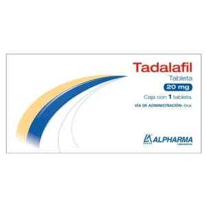 Tadalafil 20mg 1 Tableta Alpharma Laboratorios