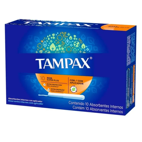 Tampax 10 Piezas Super Plus