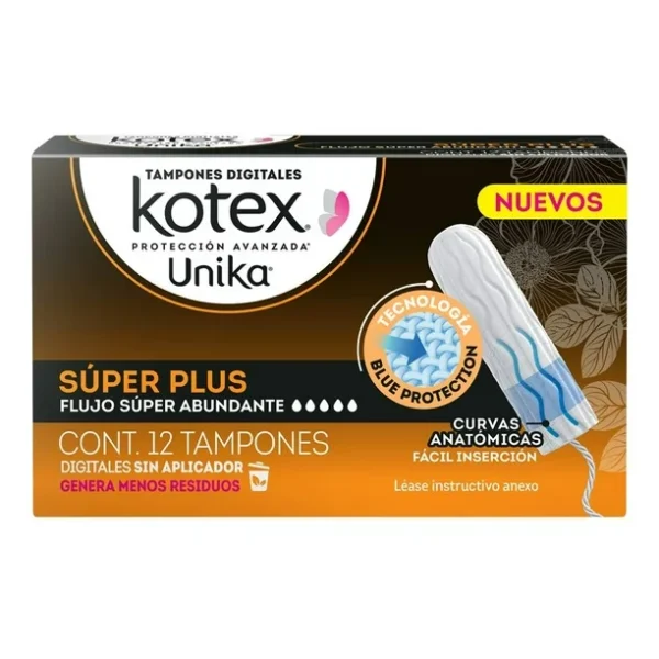 Tampones V-Largo 10 Piezas Flujo Súper Abundante Saba