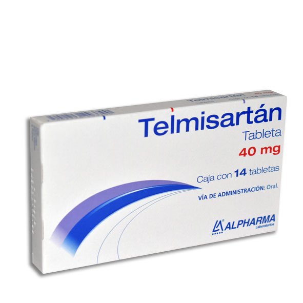 Telmisartán 40mg 14 Tabletas Alpharma Laboratorios
