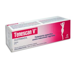 Tenescan V Clotrimazol Crema 2g 20g Maver