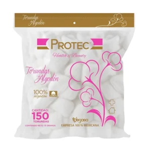 Torundas Algodón 150 Piezas Protec 75G Degasa