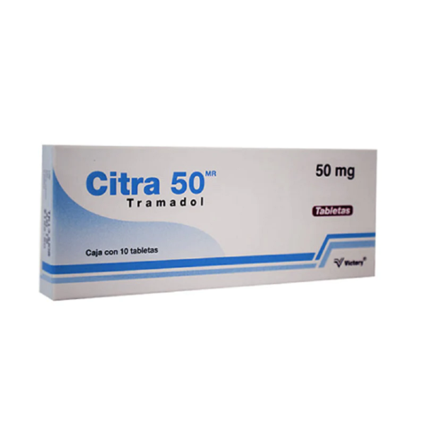 Tramadol Citra 50mg 10 Tabletas Victory