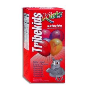 Tribekids Solución Sábila Nopal Carnitina B1 B2 B3 240 ML Bruluart