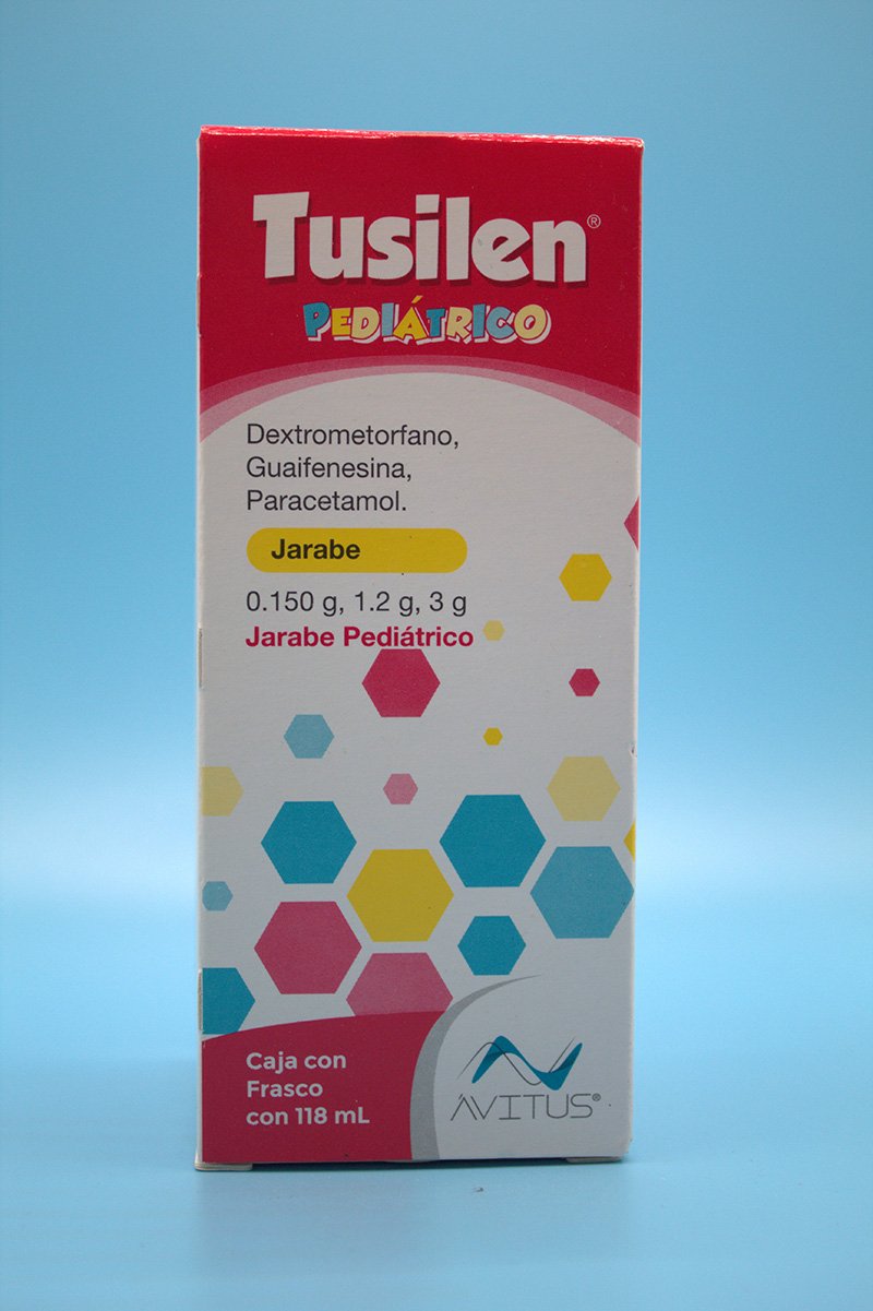 Tusilen Pediátrico Dextrometorfano Guaifenesina Paracetamol Jarabe 0 ...
