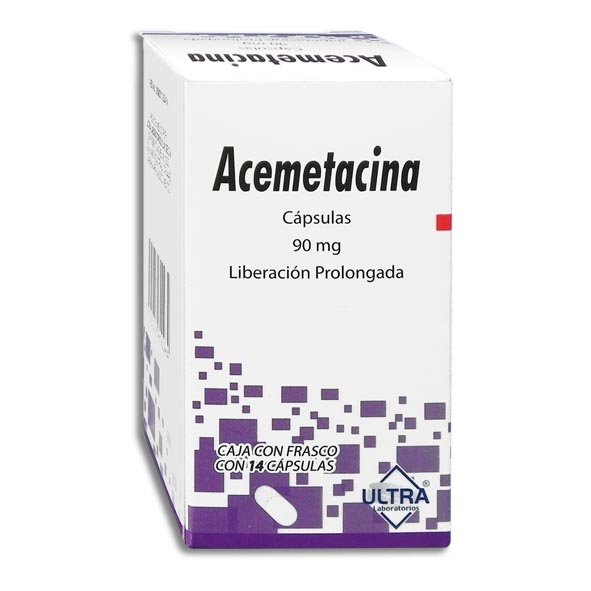 Urdinat Acemetacina 90mg 14 Cápsulas Maver