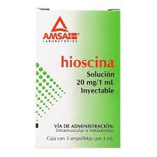 Vadismed Hioscina Solución 20mg / ml Inyectable 3 Ampolletas Farmadextrum