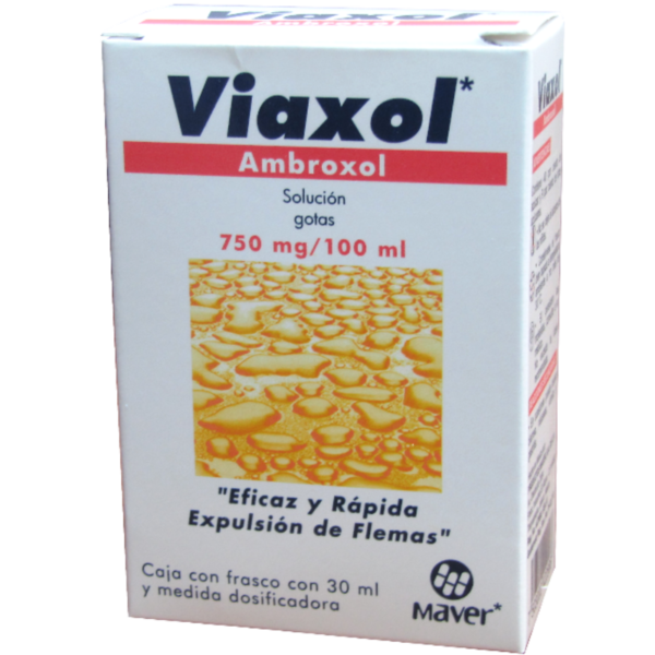 Viaxol Ambroxol 7.5mg Pediátrico 30ml Maver