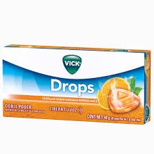 Vick Drops Naranja 20 Pastillas