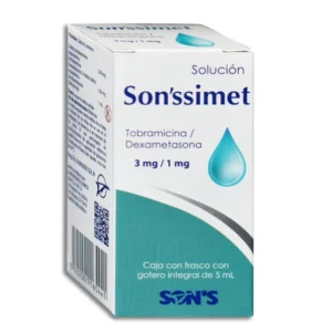 Son'ssimet Solución Tobramicina Dexametasona 3mg/1mg Frasco 5ml Son´s